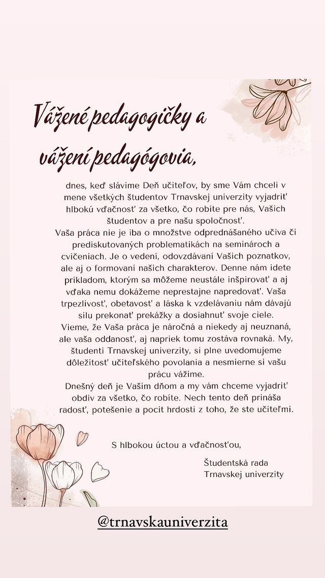 Študentská rada Trnavskej univerzity 