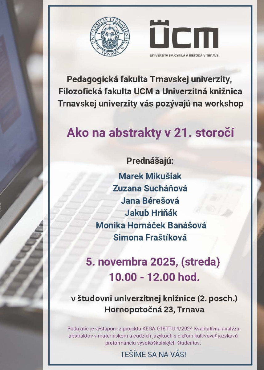 Ako na abstrakty v 21. storočí