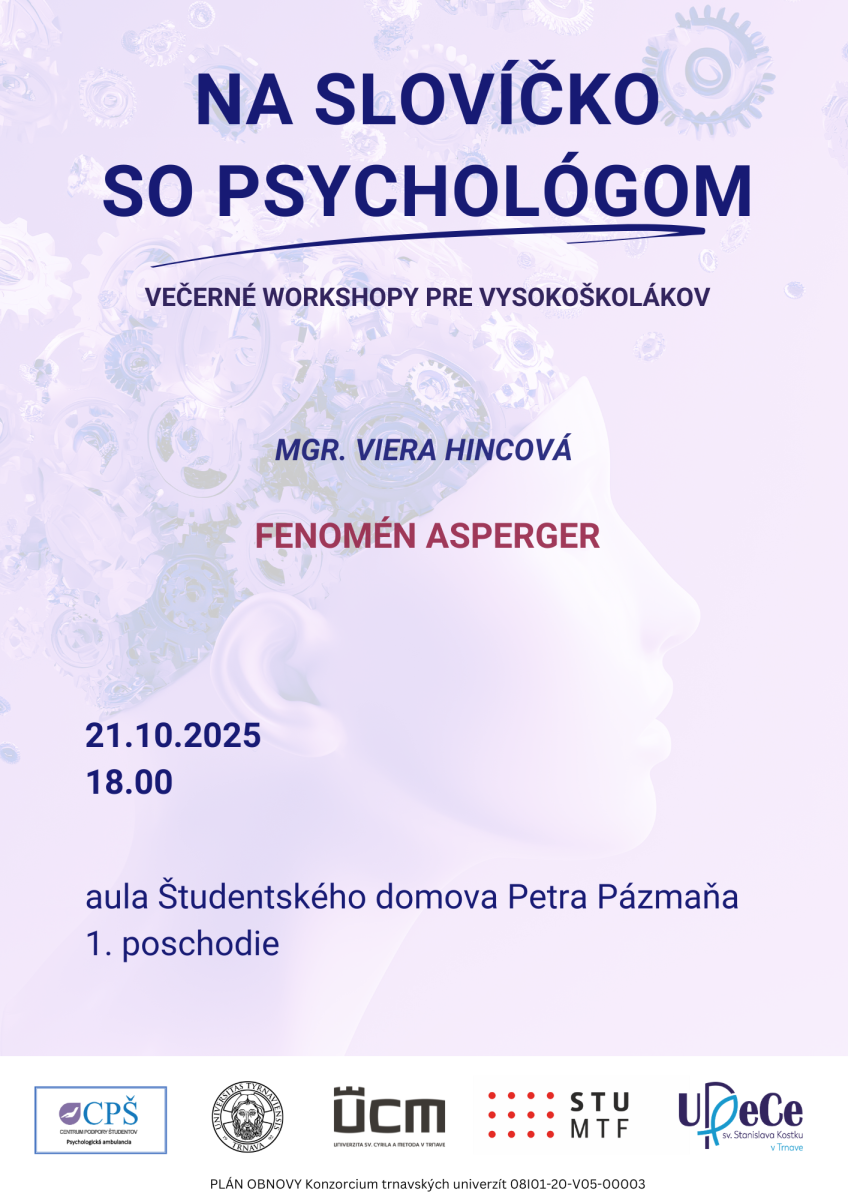 NA SLOVÍČKO SO PSYCHOLÓGOM