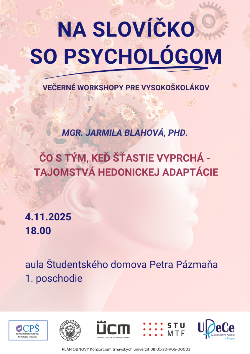 NA SLOVÍČKO SO PSYCHOLÓGOM