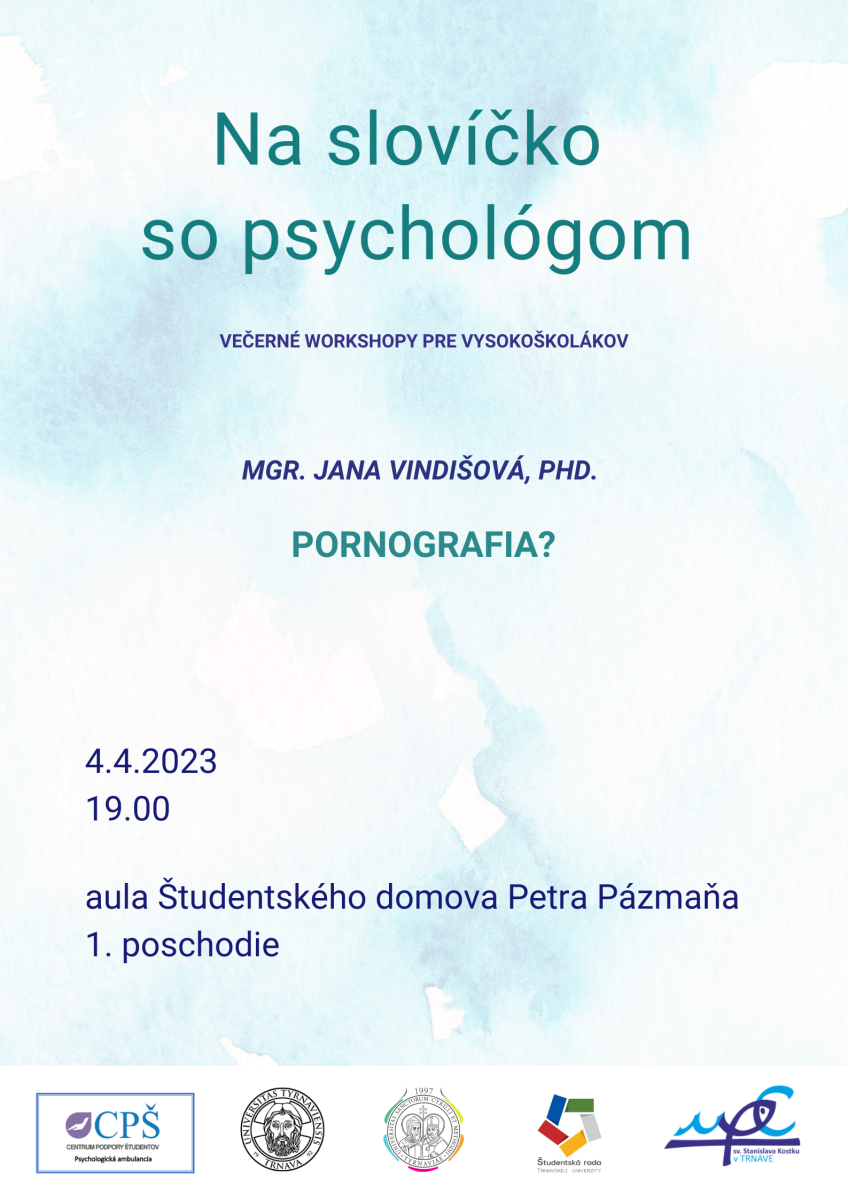 Na slovíčko so psychológom