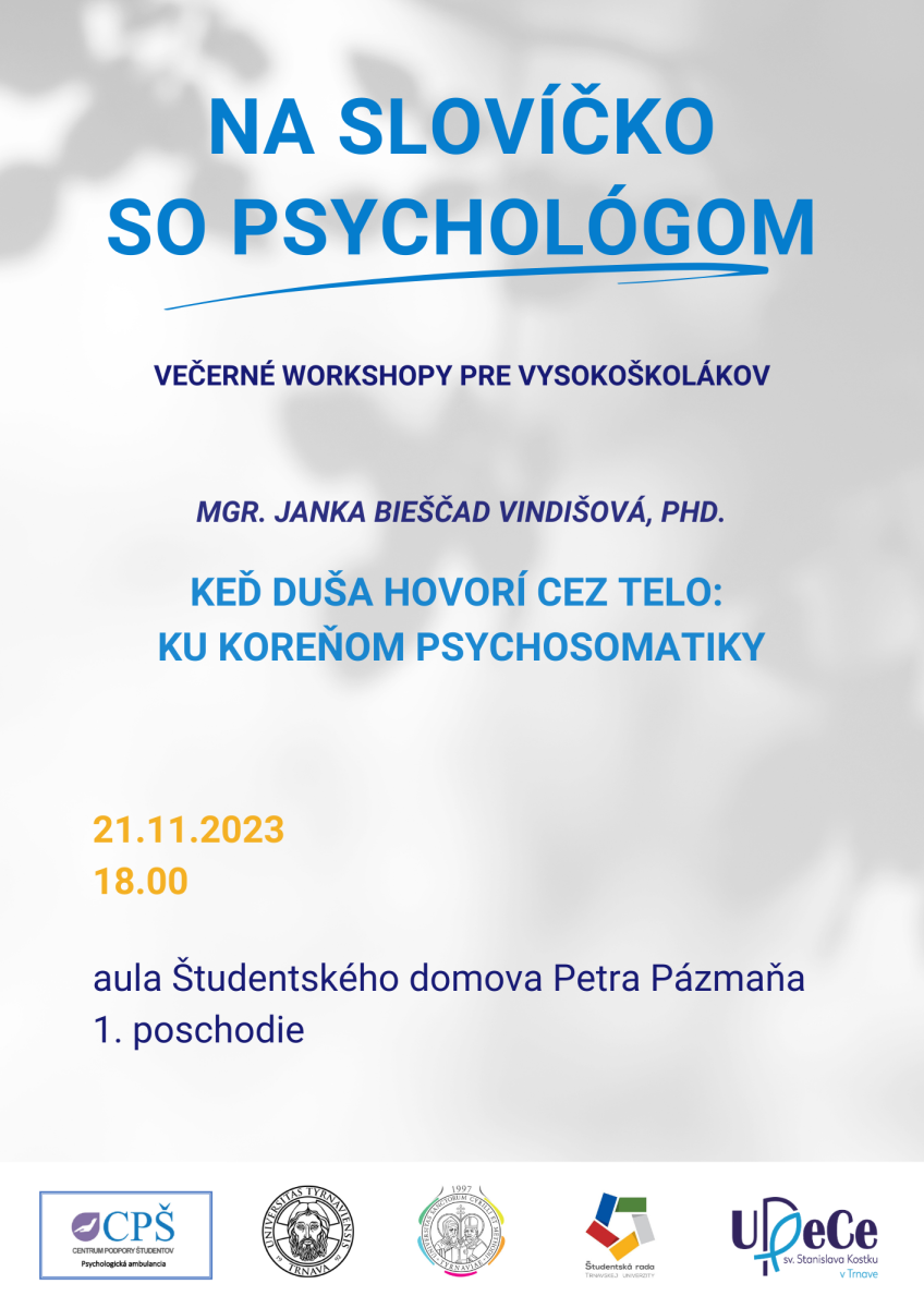 Na slovíčko so psychológom