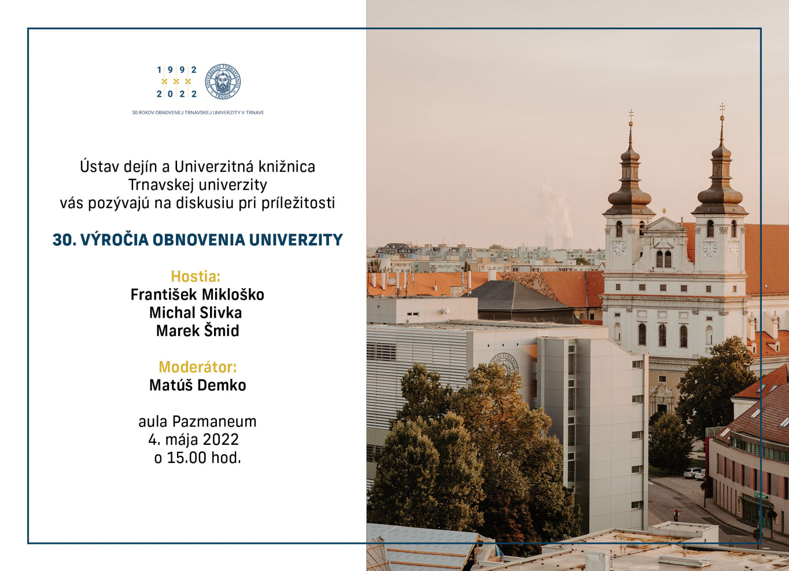 Deň Trnavskej univerzity 2023 (16. ročník)