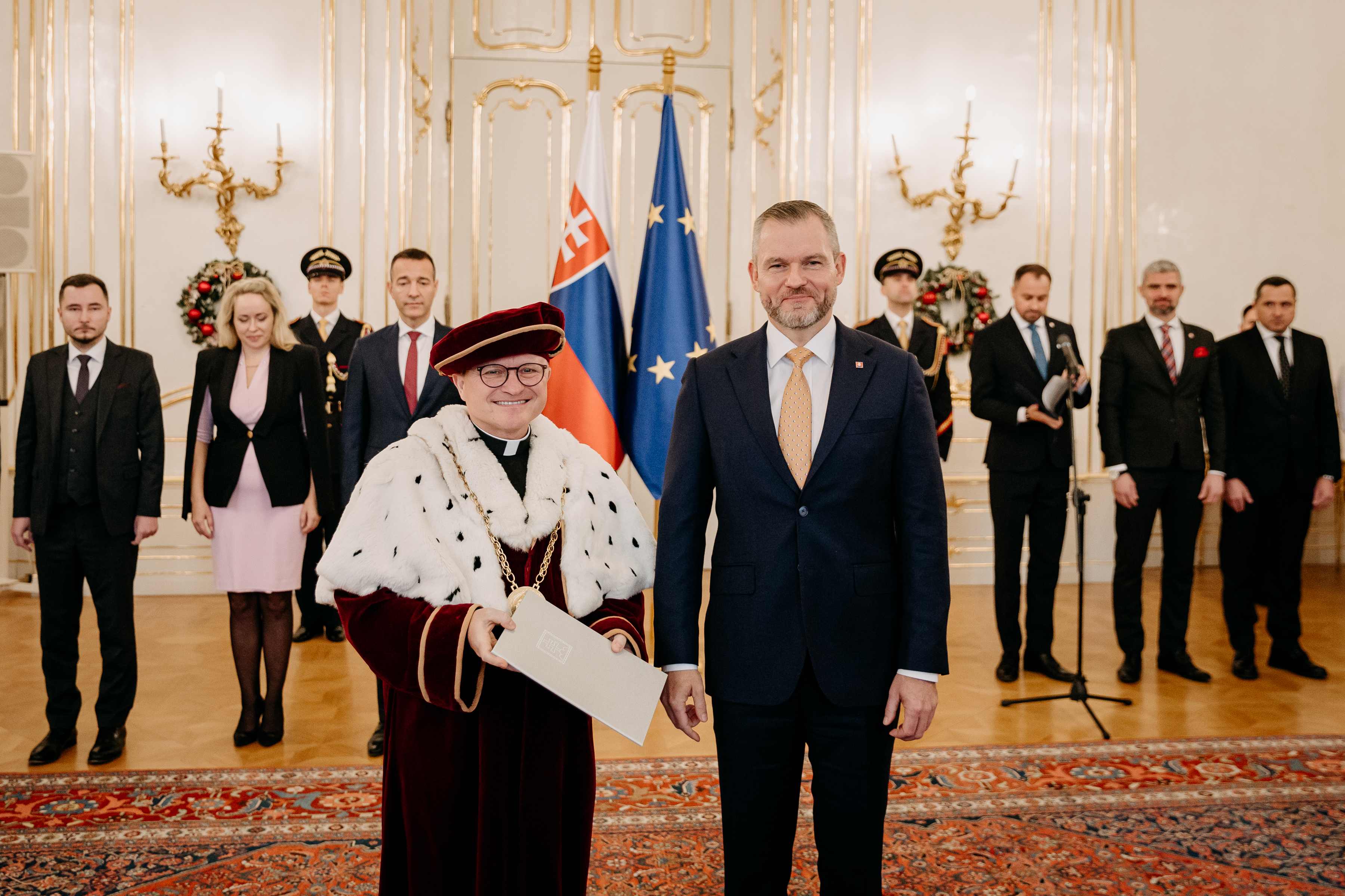 Miloš Lichner a Peter Pellegrini
