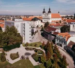 trnava letecky, letecký záber na trnavu, trnava z dronu, foto: (c) Trnavská univerzita