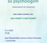 Na slovíčko so psychológom