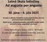 Letná škola latinčiny 