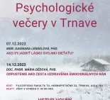 Psychologické večery v Trnave