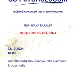 Na slovíčko so psychológom