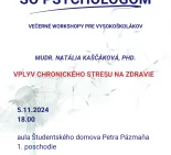 Na slovíčko so psychológom