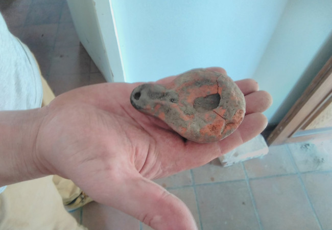 kaštieľ Rusovce, archeologický výskum 2018, Erik Hrnčiarik