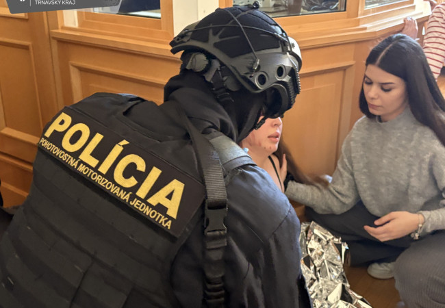 policajné cvičenie trnavská univerzita