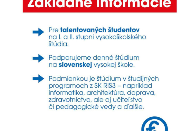 Študujem doma na Trnavskej univerzite a Slovensko ma odmení