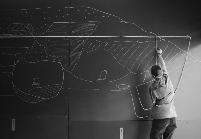 odborná kresba, klasická archeológia, Trnava, Trnavská univerzita, foto Barbora Likavská