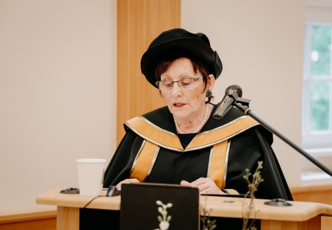 Valérie Tóthová, čestná doktorka TRUNI