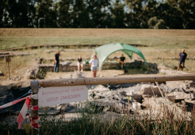 Iža, letná škola archeológie 2024, Trnavská univerzita