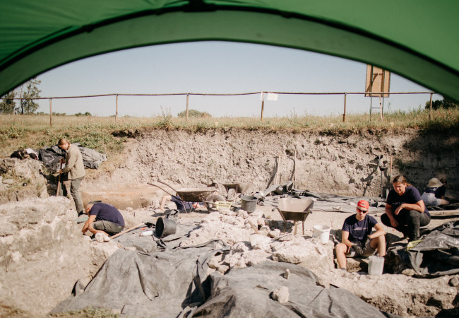 Iža, letná škola archeológie 2024, Trnavská univerzita