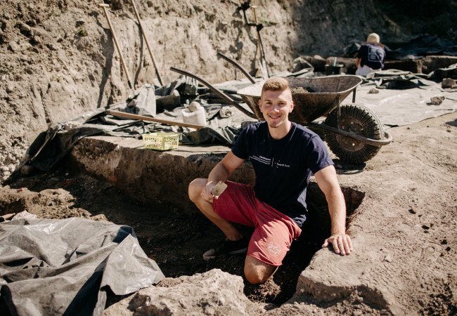 Iža, letná škola archeológie 2024, Trnavská univerzita