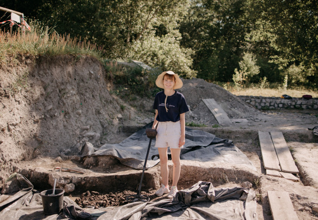 Iža, letná škola archeológie 2024, Trnavská univerzita