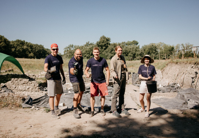 Iža, letná škola archeológie 2024, Trnavská univerzita