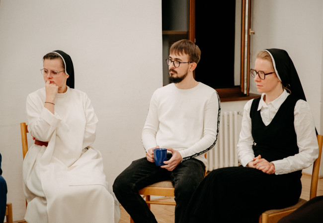 Káva s rektorom, teologická fakulta