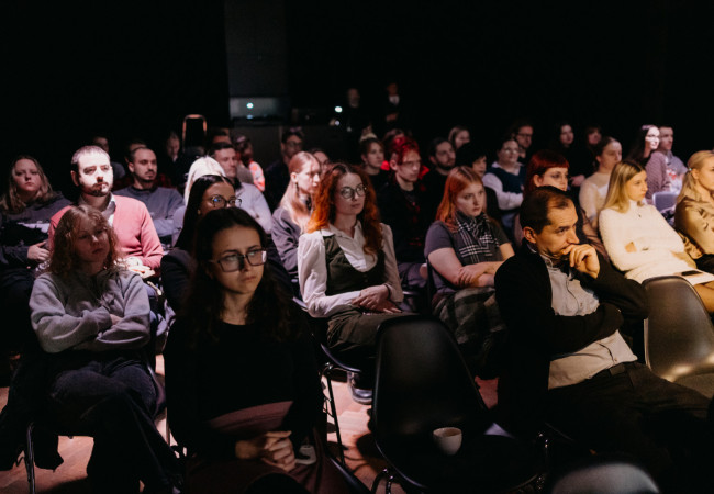 Noc filozofie 2024; autor foto Barbora Likavská, filozofia, Trnava, Trnavská univerzita