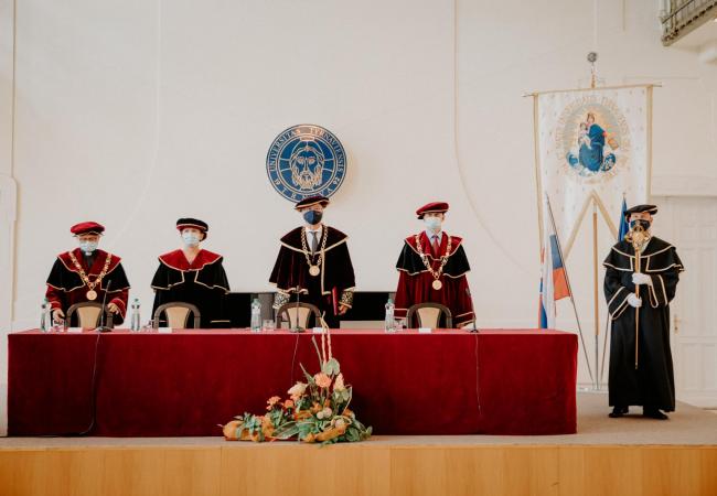 otvorenie nového akademického roka 2021/2022 na Trnavskej univerzite (foto Barbora Likavská)