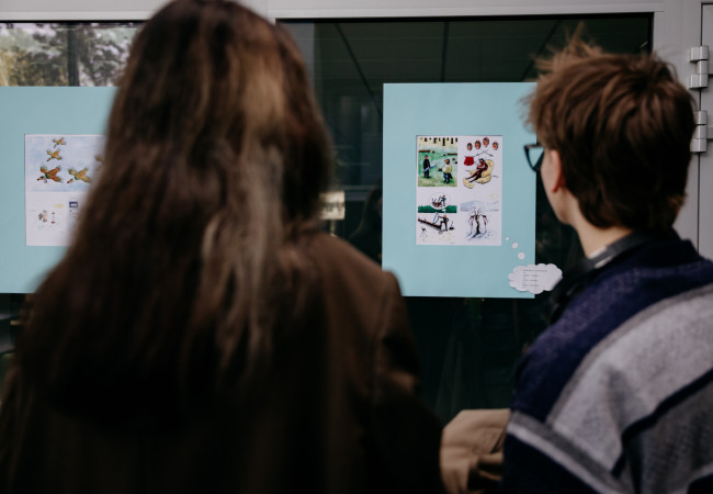 Vernisáž karikatúr Františka Bojničana