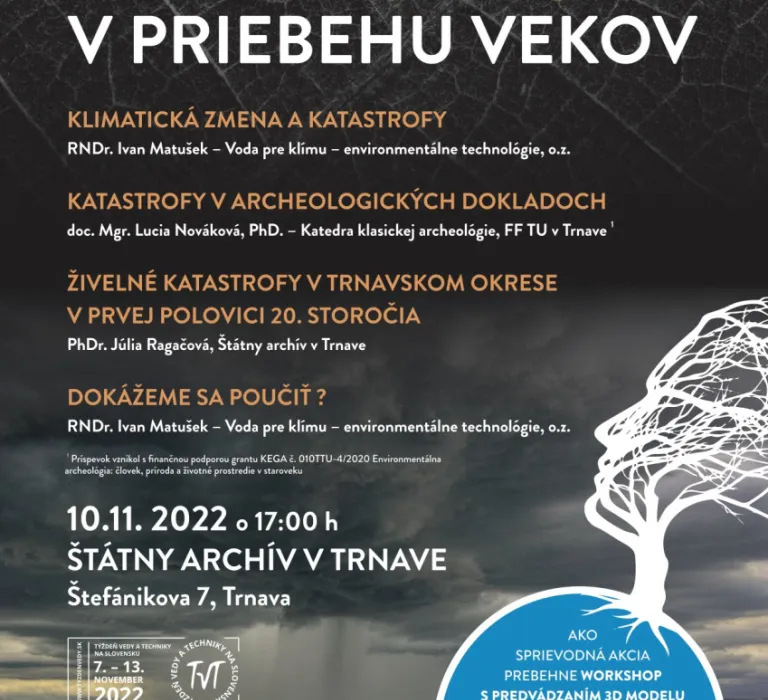 Klimatická zmena a katastrofy v priebehu vekov