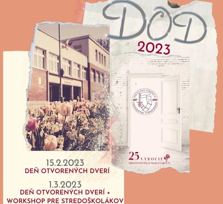 Deň otvorených dverí na právnickej fakulte