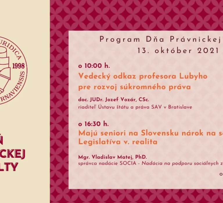 Deň právnickej fakulty