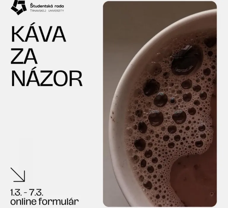 Káva za názor ONLINE 2022