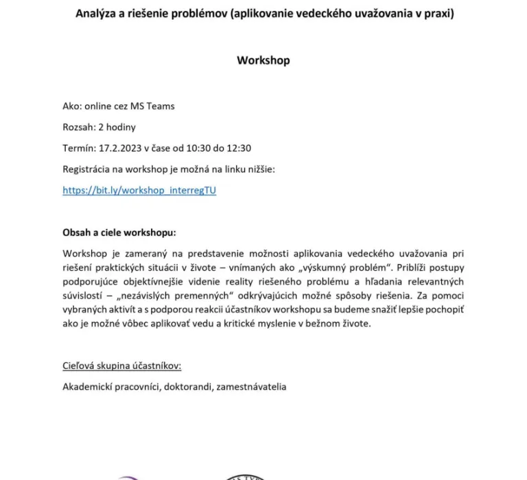 Analýza a riešenie problémov