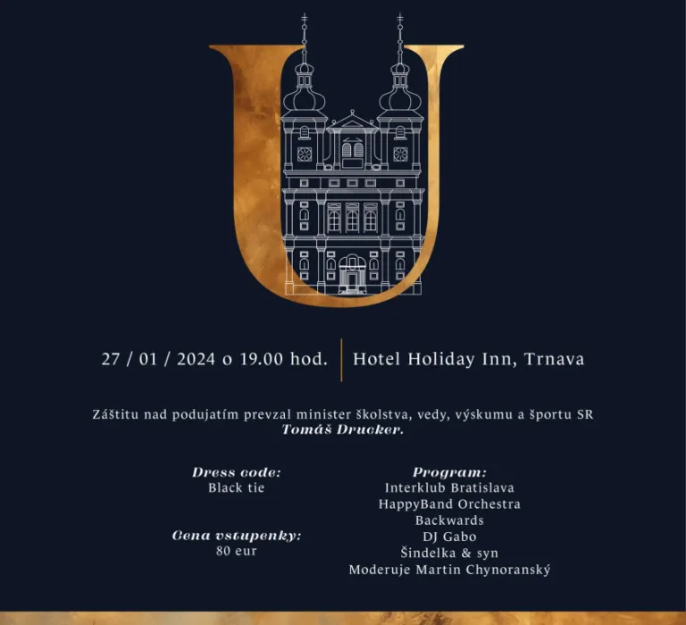1. univerzitný ples (2023, Trnava)