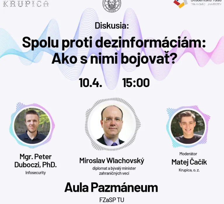 Spolu proti dezinformáciám: Ako s nimi bojovať?