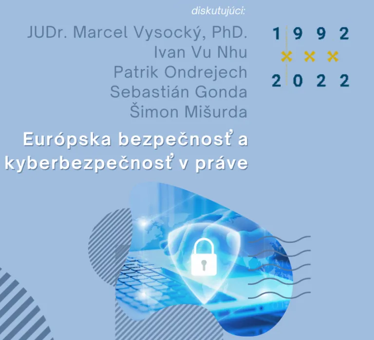 Európska bezpečnosť a kyberbezpečnosť v práve