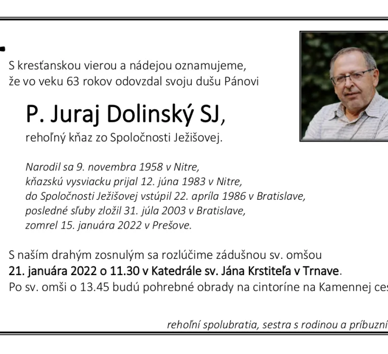 juraj dolinský parte