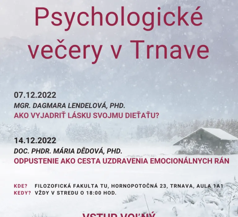 Psychologické večery v Trnave