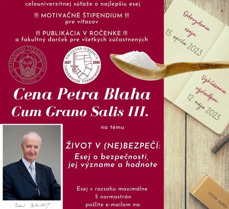 Cena Petra Blaha 2023