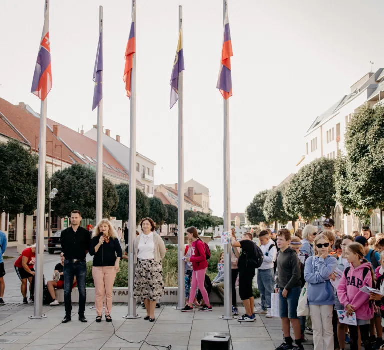 Európsky deň jazykov 2023 (foto Barbora Likavská), Trnavská univerzita, TRUNI