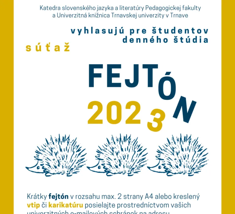 Fejtón 2023