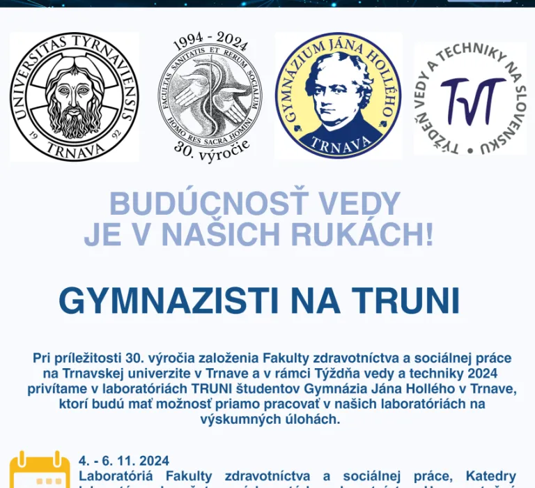 Gymnazisti na TRUNI