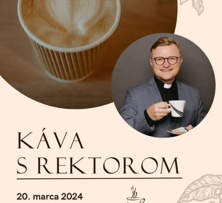 Káva s rektorom Trnavskej univerzity