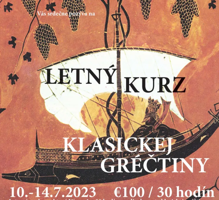 Letný kurz klasickej gréčtiny 2023