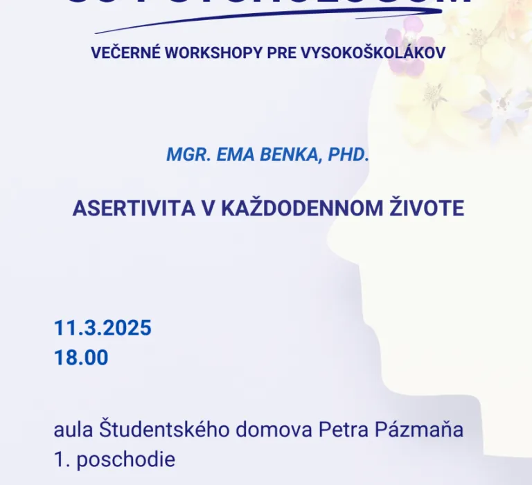 Na slovíčko so psychológom