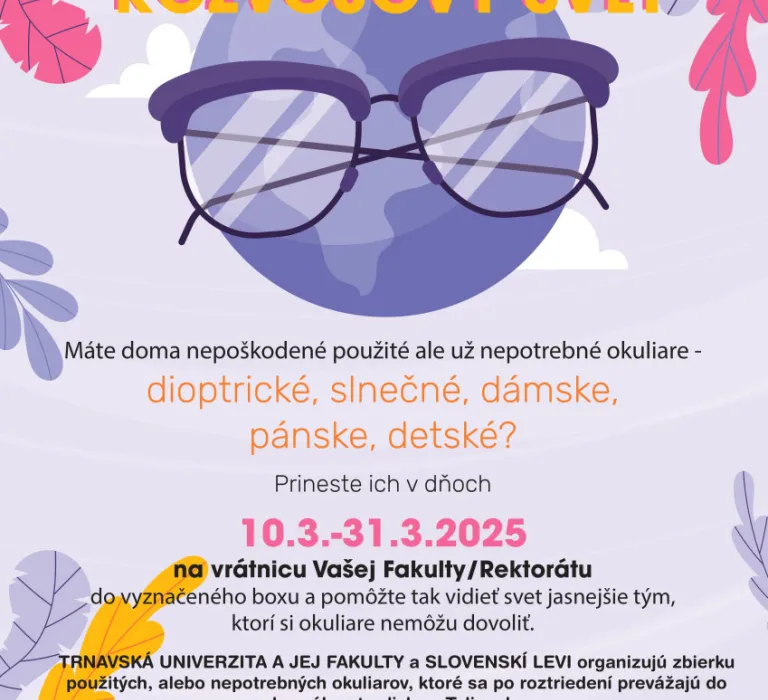 OKULIARE PRE ROZVOJOVÝ SVET