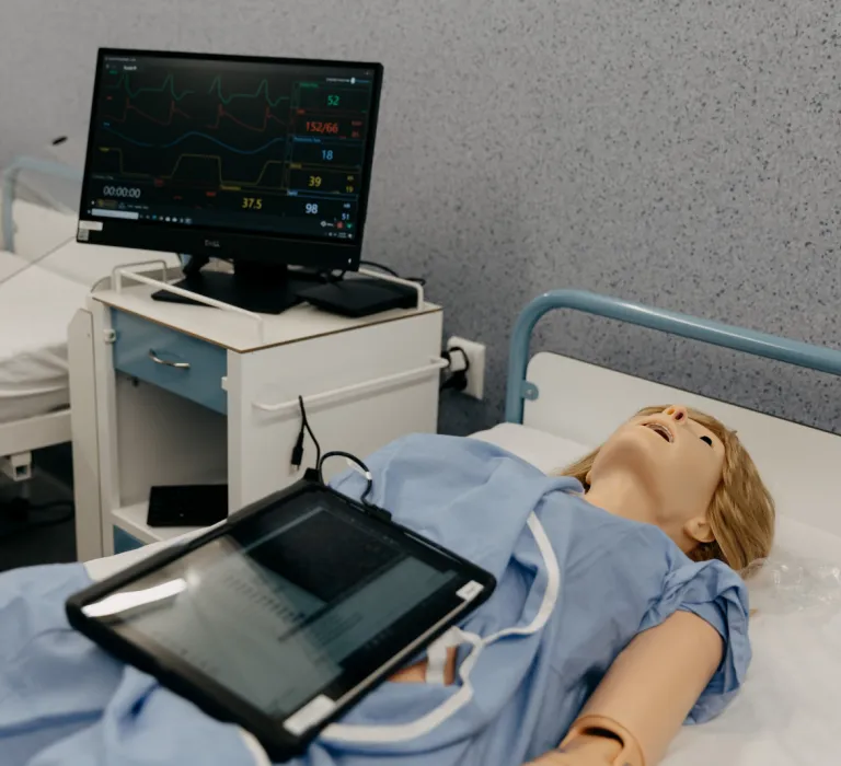 telemedicínske simulačné centrum / telemedicína / foto: Barbora Likavská