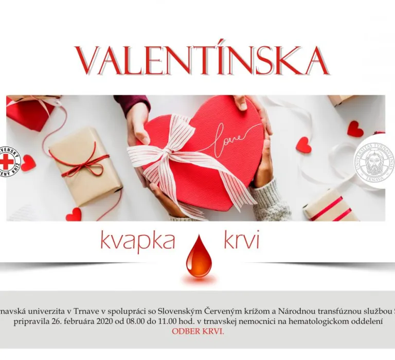 valentínska kvapka krvi 2020 trnava