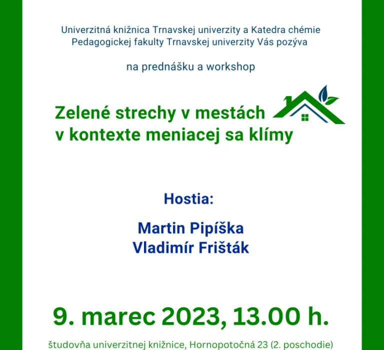 Zelené strechy