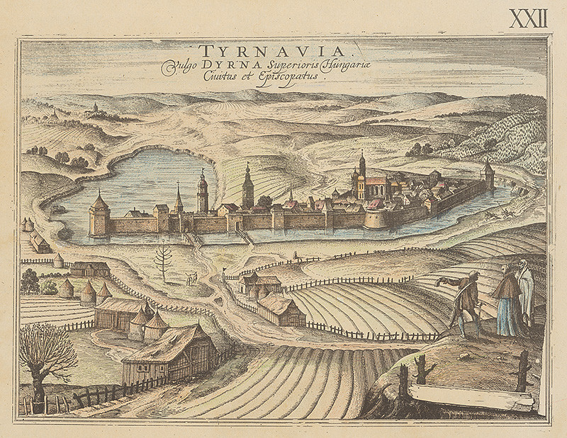 Stredoeurópsky grafik zo 17. storočia: Pohľad na Trnavu